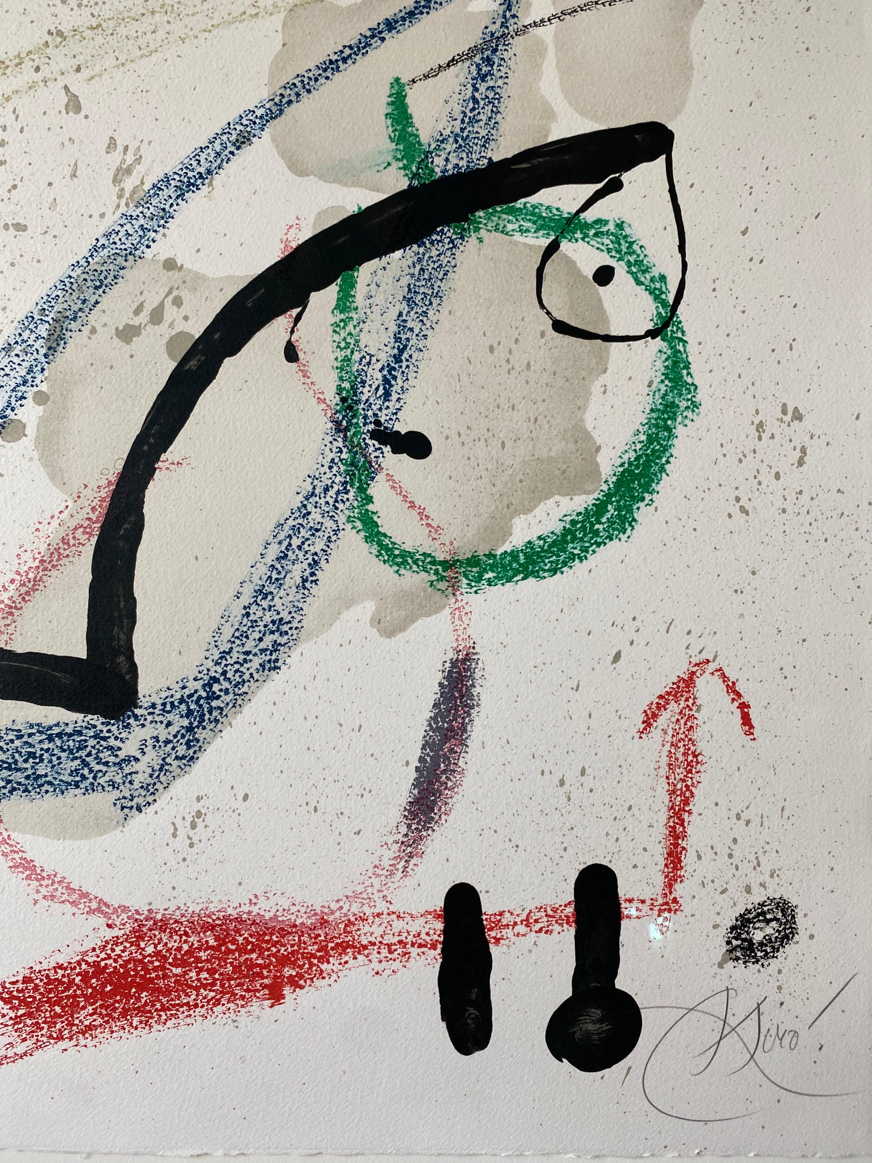 
 
JOAN MIRO
(1893 – 1983)

Maravillas con Variaciones Acrosticas en el Jardin de Miro


Lithograph in colors on Arches paper c. 1975
Signed in pencil by artist, lower margin
Impression 24 of 75 – 1059
Image Size:  23.25” x 29.5” (59 x 75cm)
Fresh