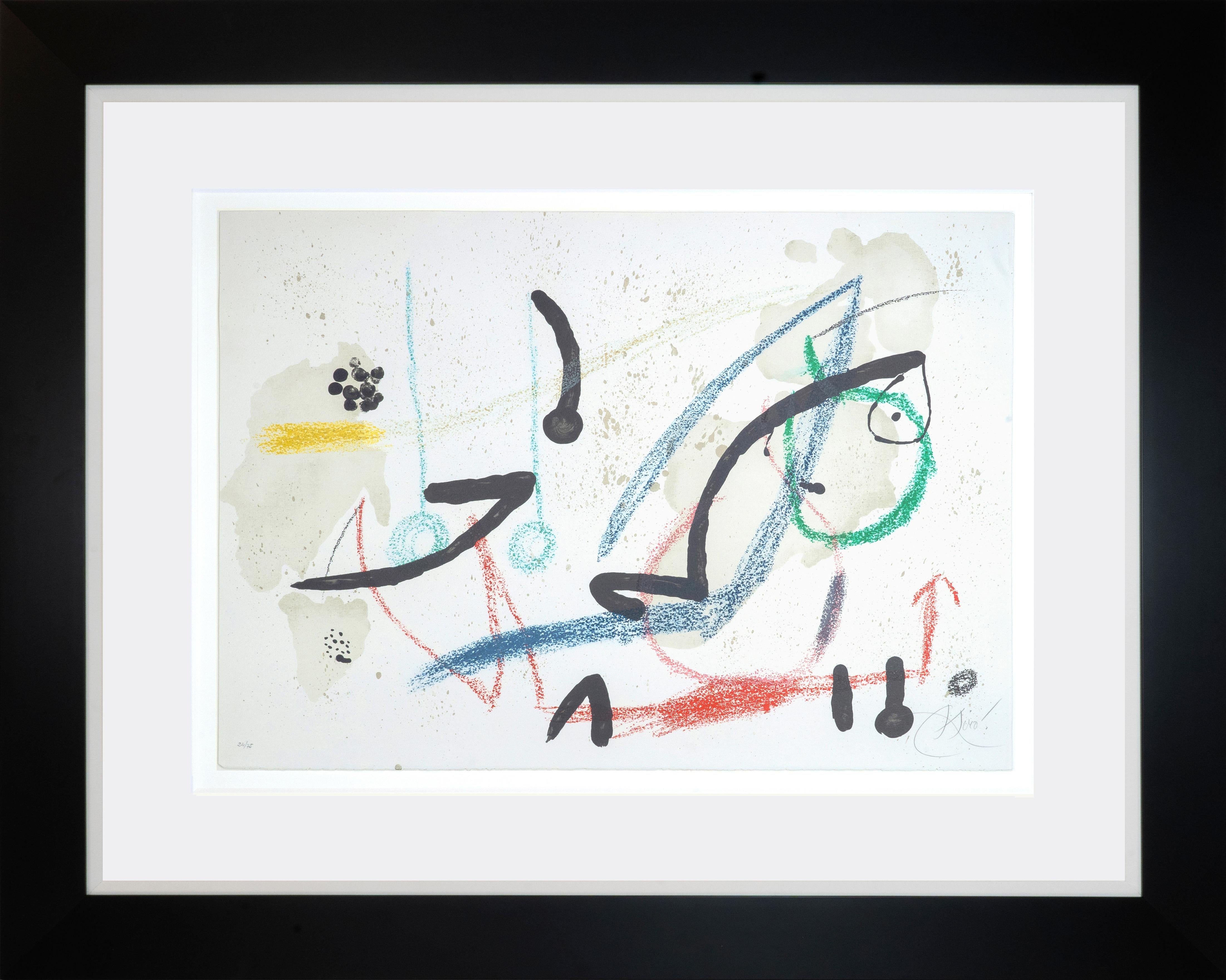 Miro « Maravillas con Variaciones Acrosticas en le Jardin de Miro en vente 3