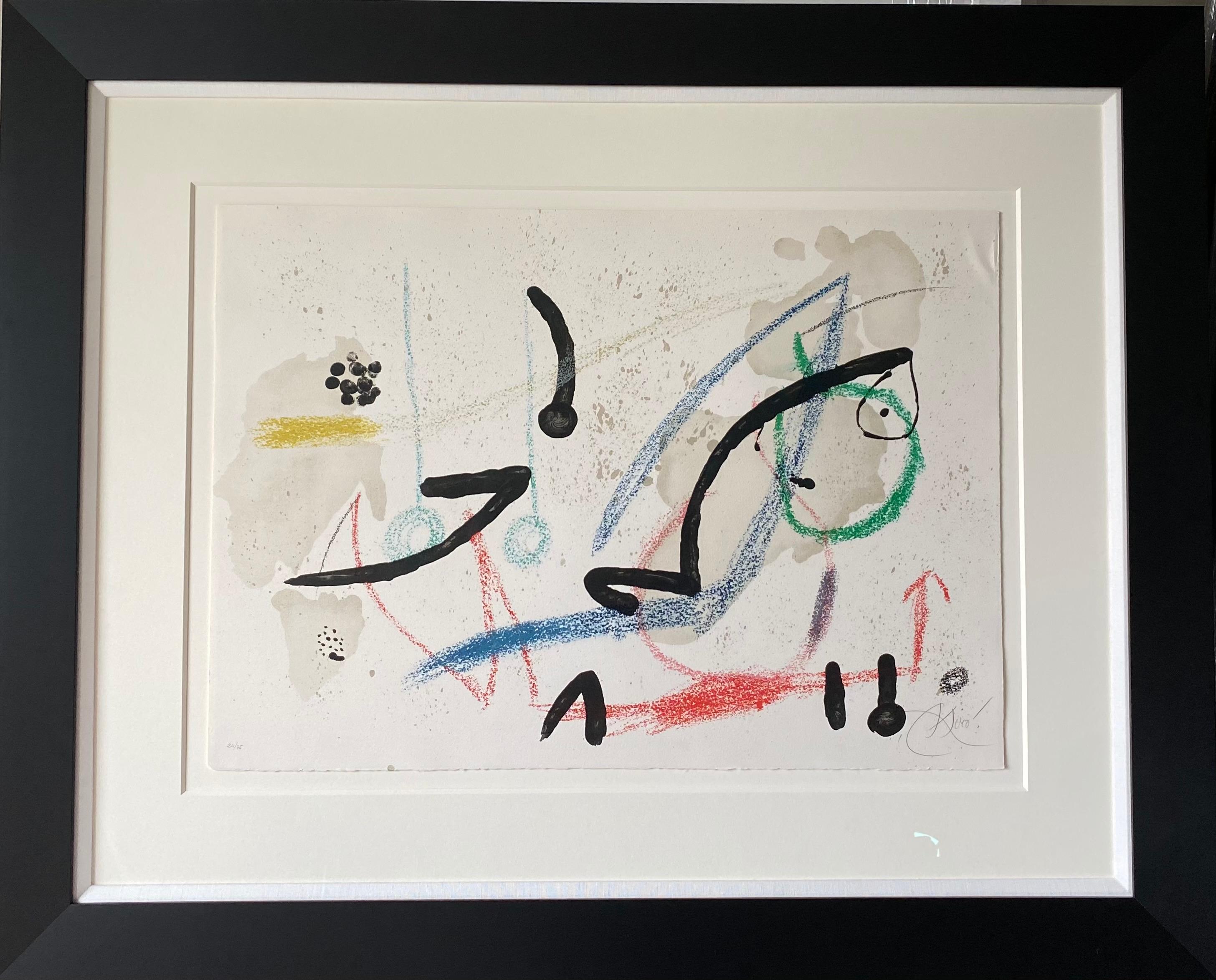 Miro « Maravillas con Variaciones Acrosticas en le Jardin de Miro - Print de Joan Miró