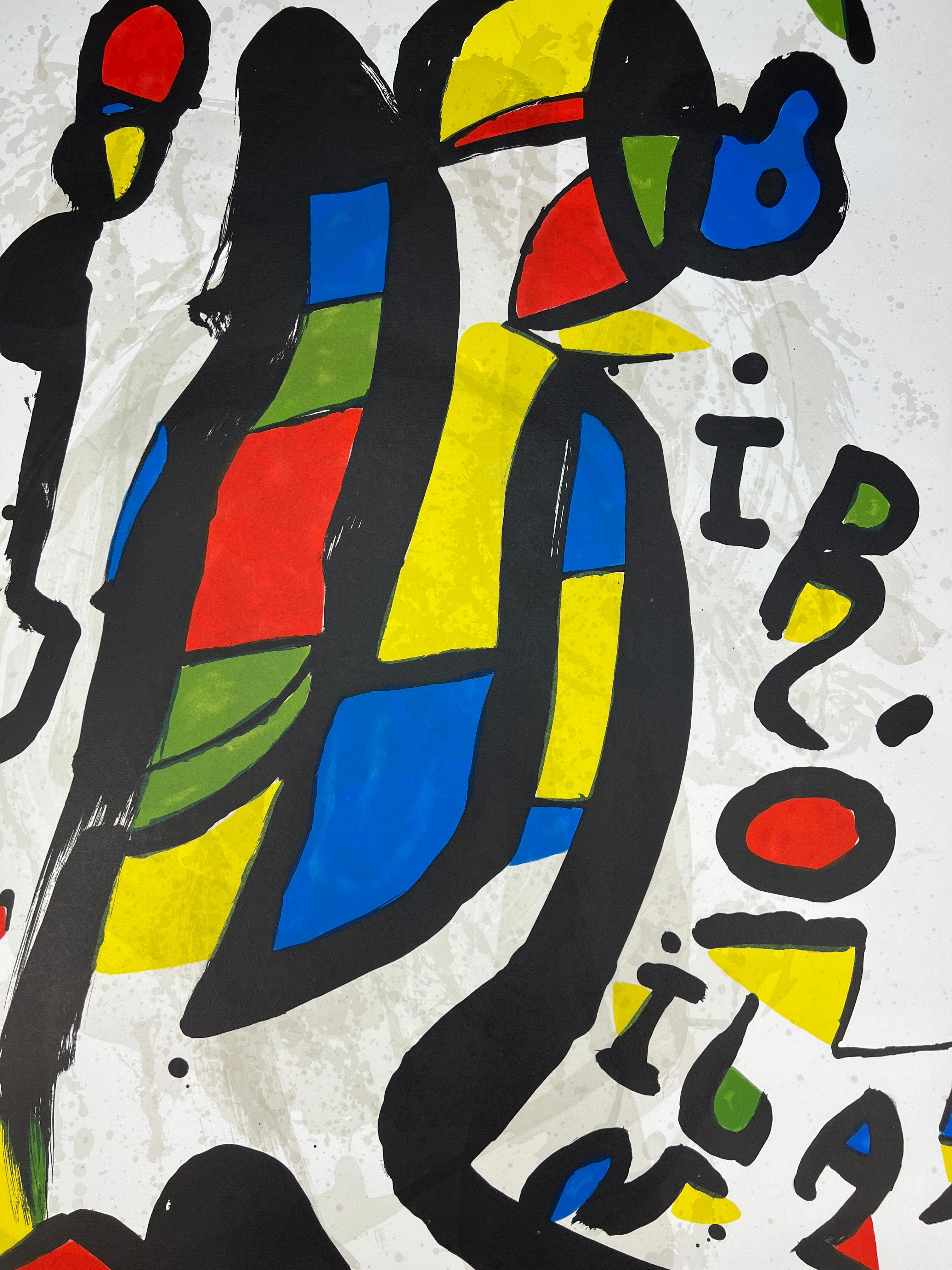 Joan Miró - Miró Milano - hand-signed Lithograph on Arches paper - 43/75 - 1981 1