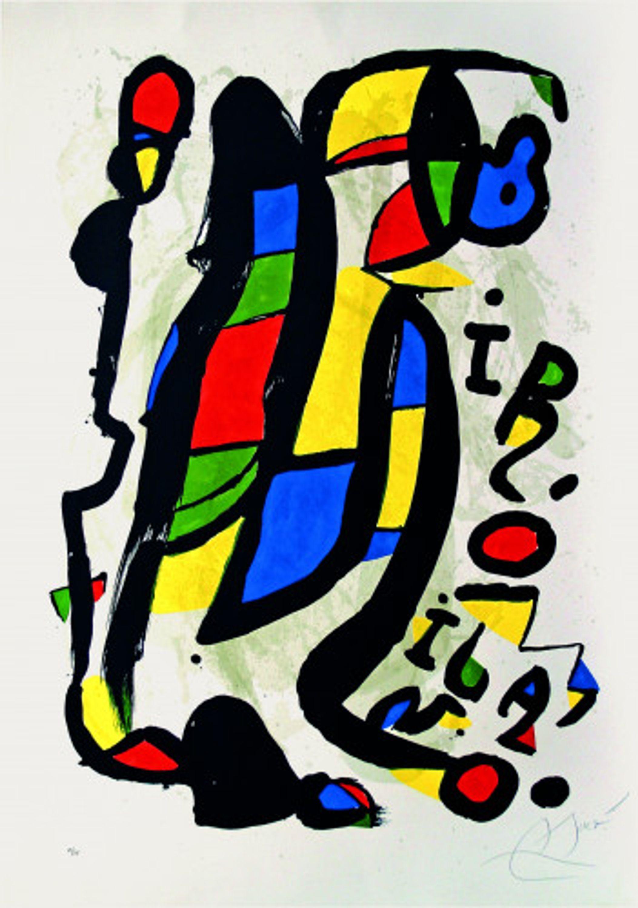 Mirò Milano - Print by Joan Miró