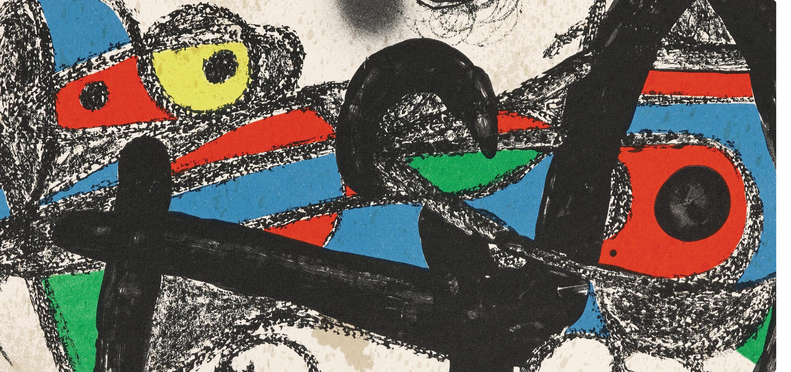 Miró, Miró Escultor (Cramer 192; Mourlot 935) (after) - Print by Joan Miró