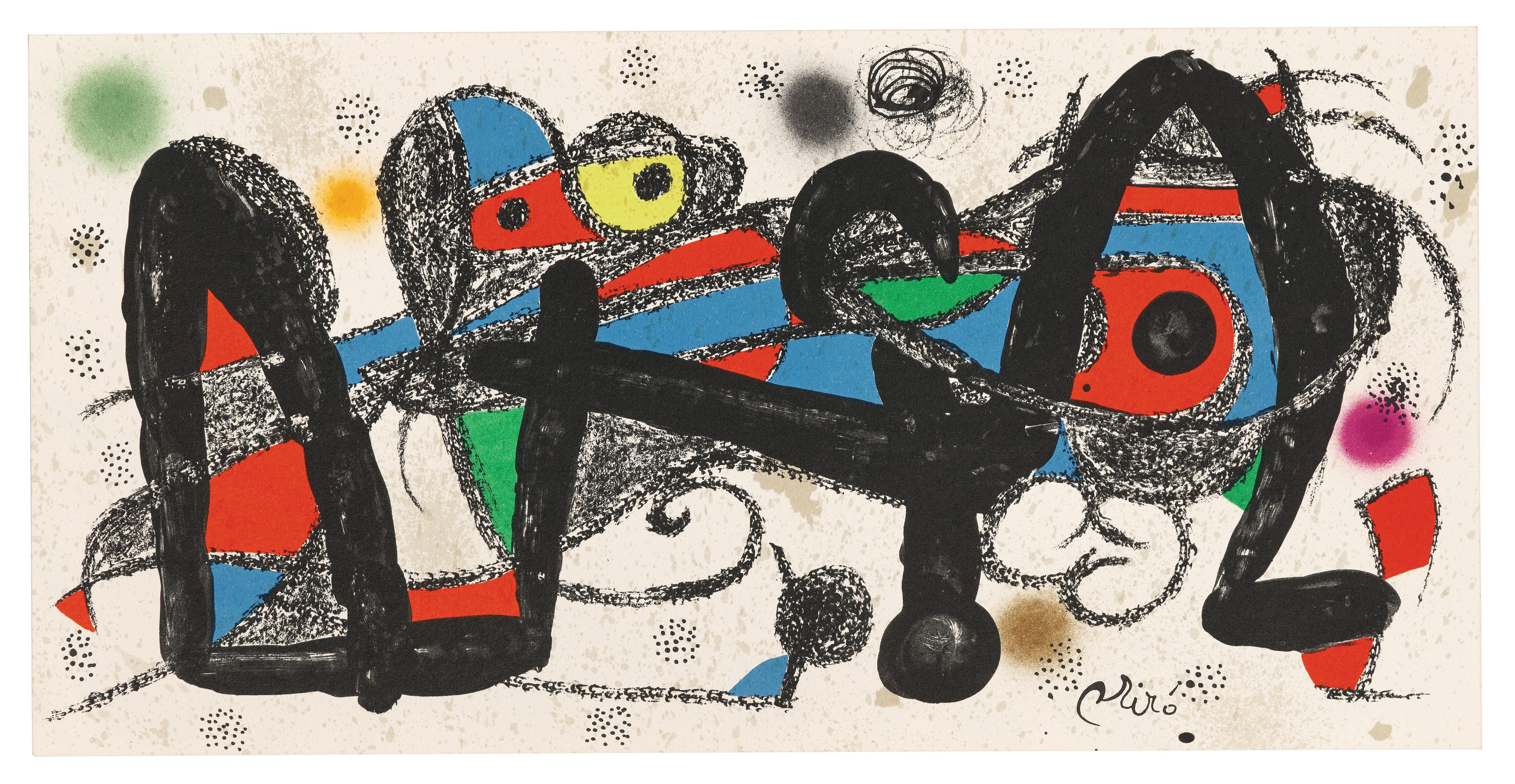 Miró, Miró Escultor (Cramer 192; Mourlot 935) (after) For Sale 1