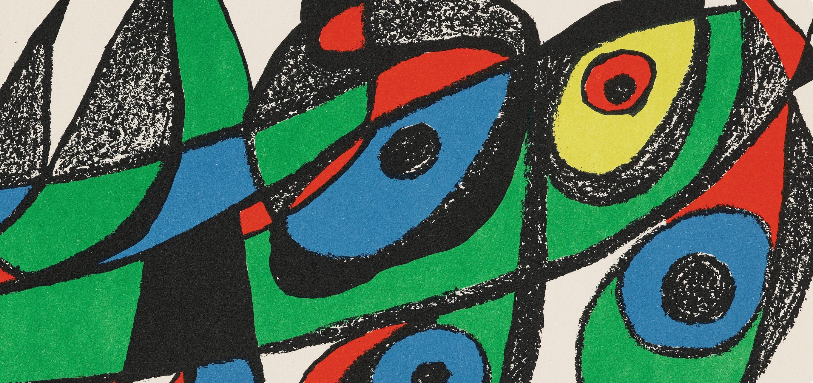 Miró, Miró Sculpteur (Cramer 194; Mourlot 937) (after) - Print by Joan Miró