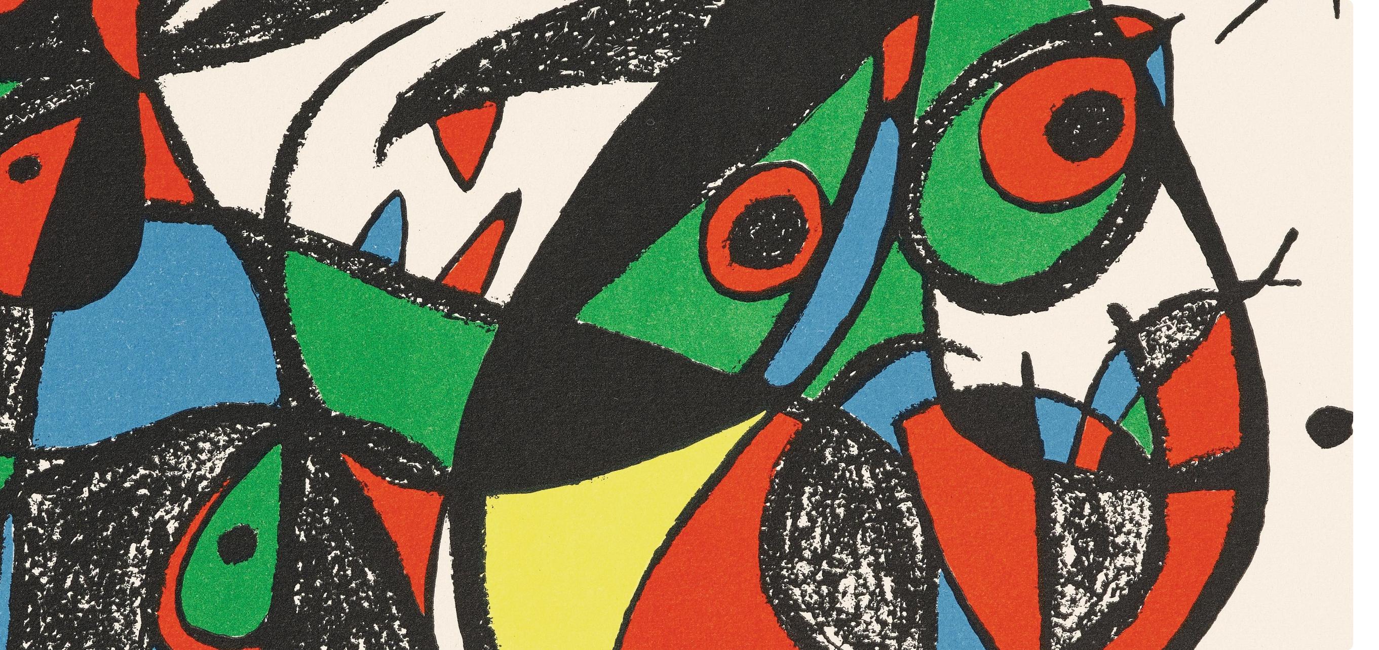 Miró, Miró Scultore (Cramer 193 ; Mourlot 936) (d'après) - Print de Joan Miró