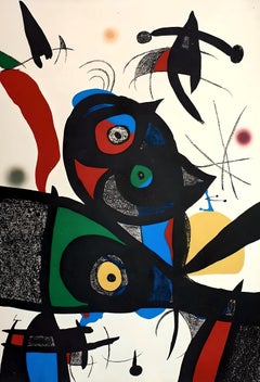 Miro, Oda à Joan Miró (Cramer 175; Mourlot 905), 1973 (after)