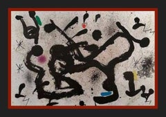 Miro. original lithography limited edition painting