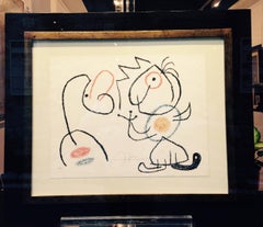 Miro. original lithography limited edition painting