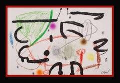 Miro. original lithography limited edition painting