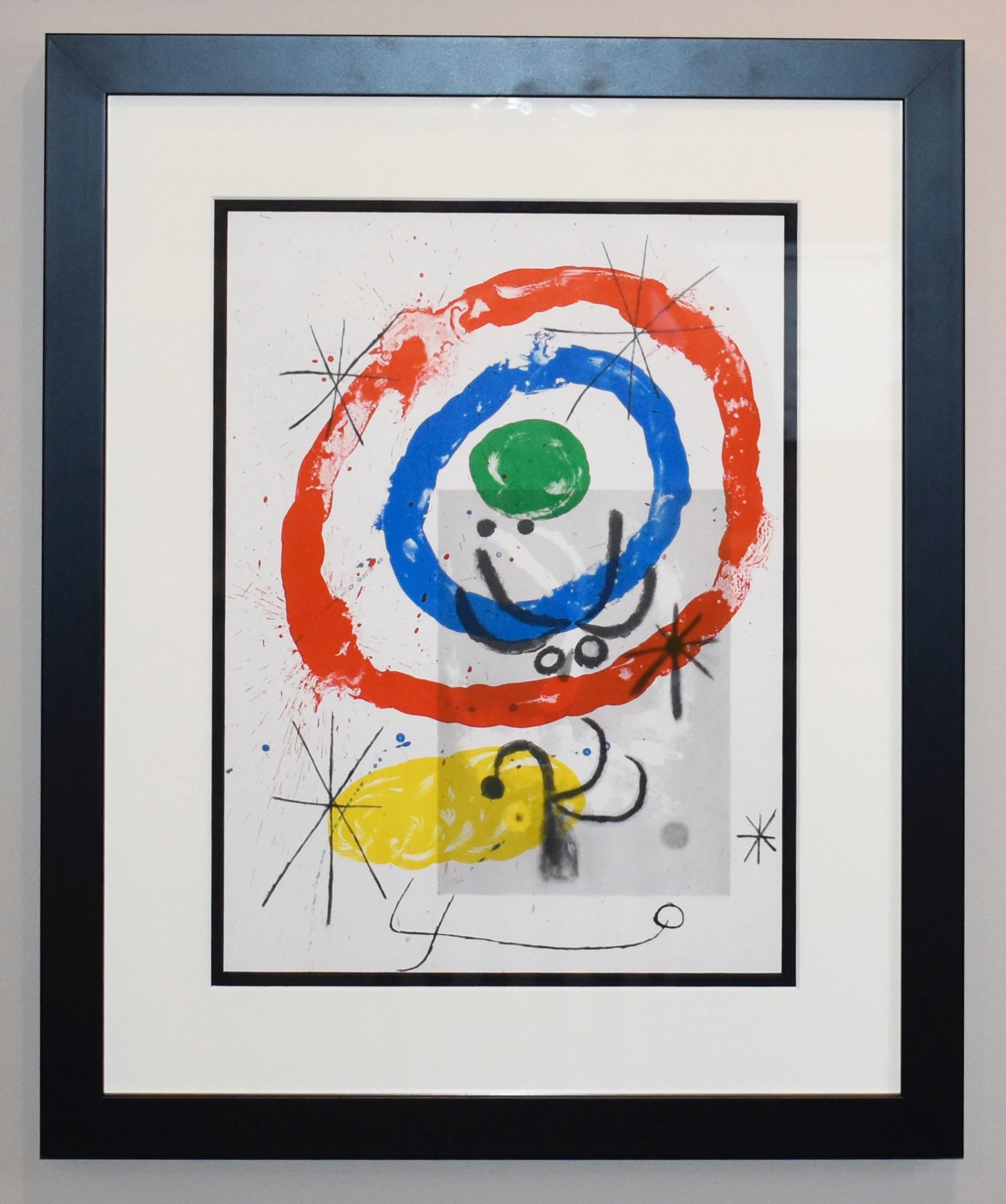 Joan Miró Abstract Print - Miro: Peintures sur Cartons