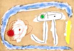 Miró, Personnages (Cramer 103; Mourlot 382-383), Cartones (después)