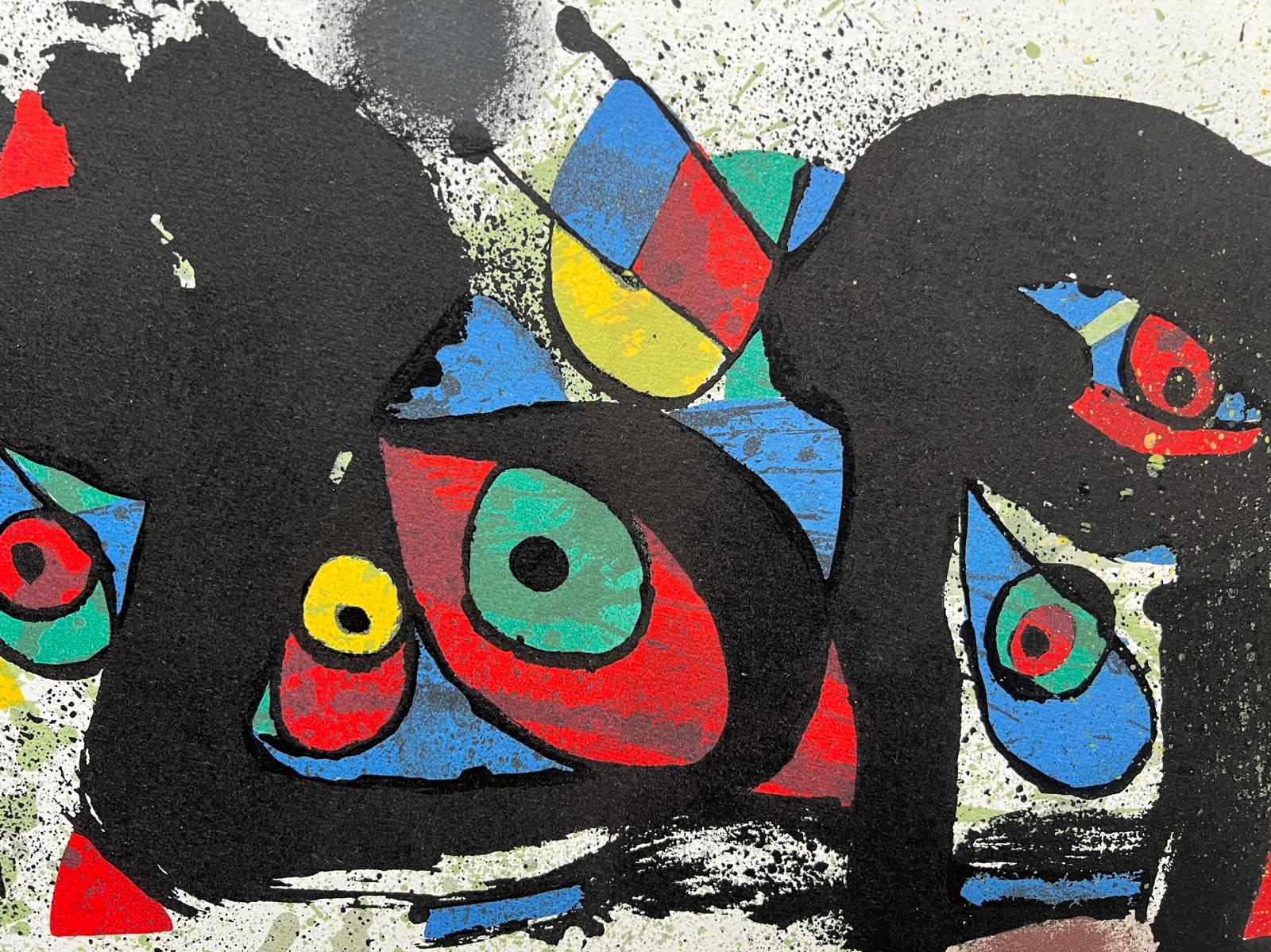 Miró. Sculptures - Abstract Print by Joan Miró