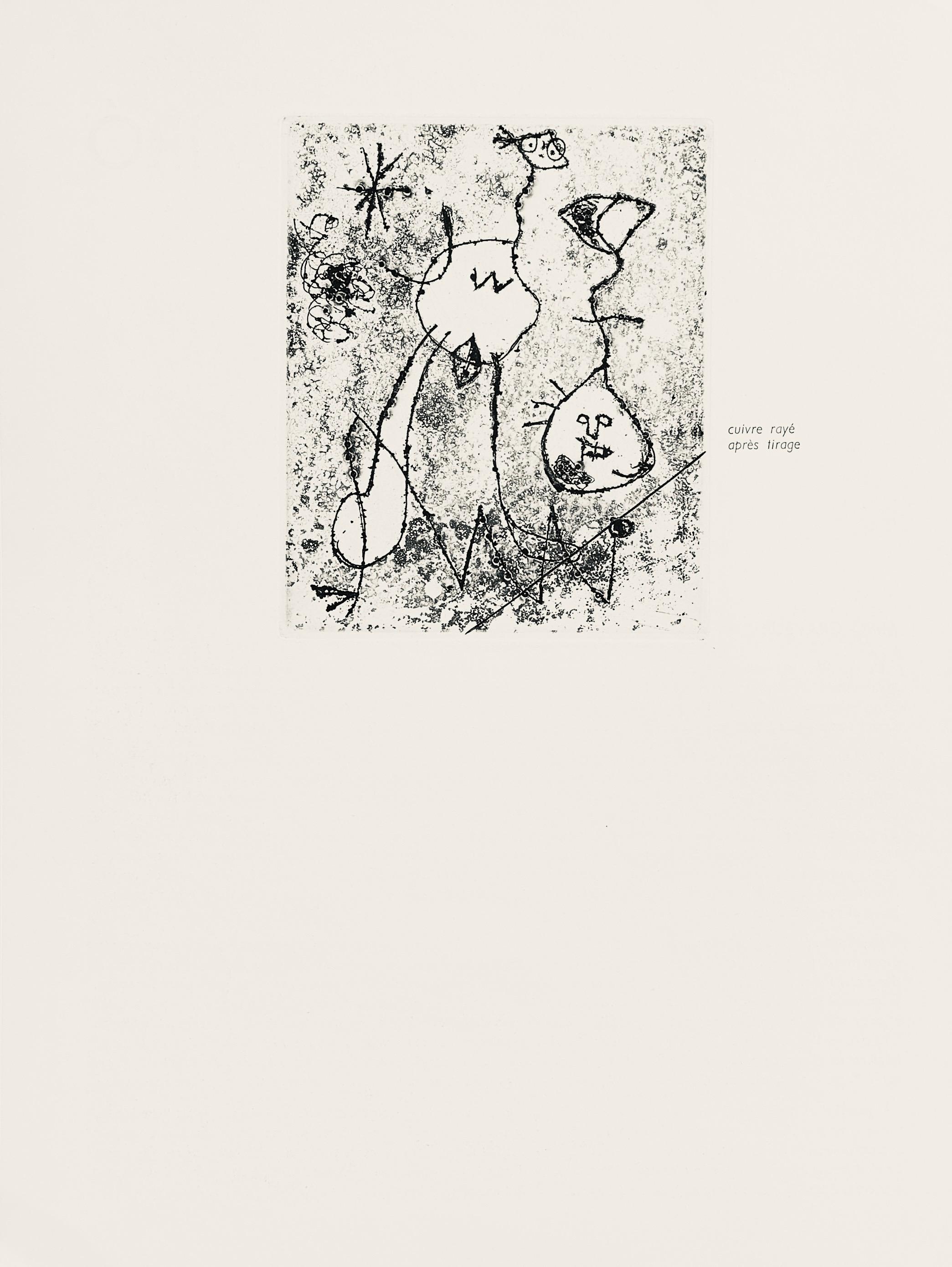 Miró, Serie V (Cramer 36), Derrière le miroir (after) For Sale 1