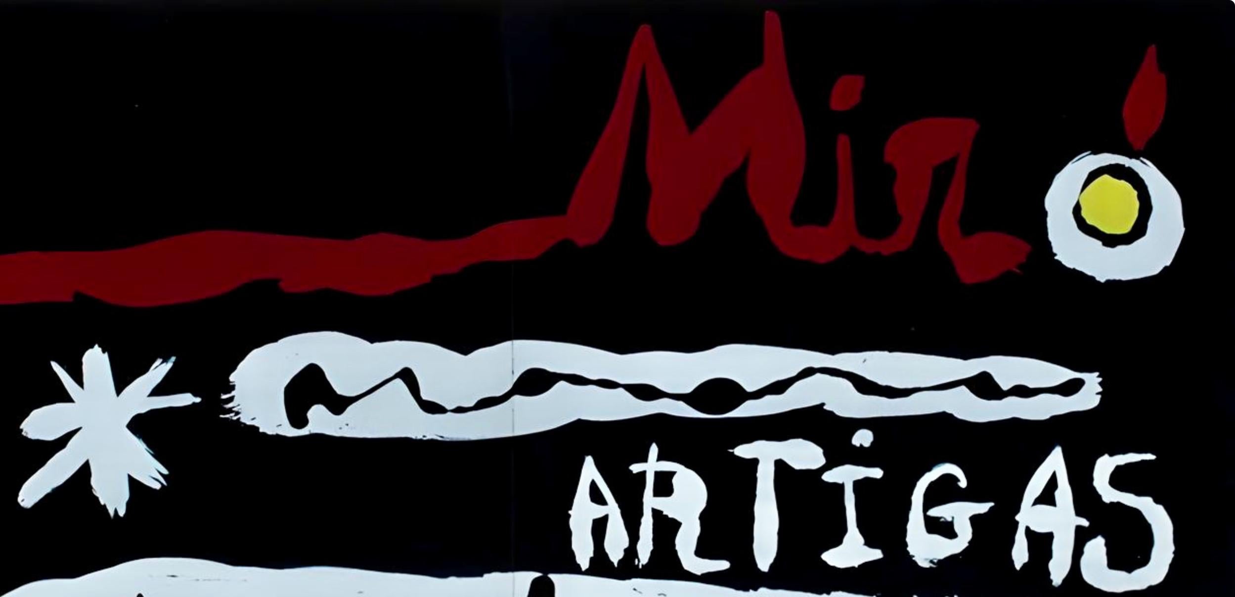 Miro, Terres de grand feu (Mourlot 239) (after) - Print by Joan Miró