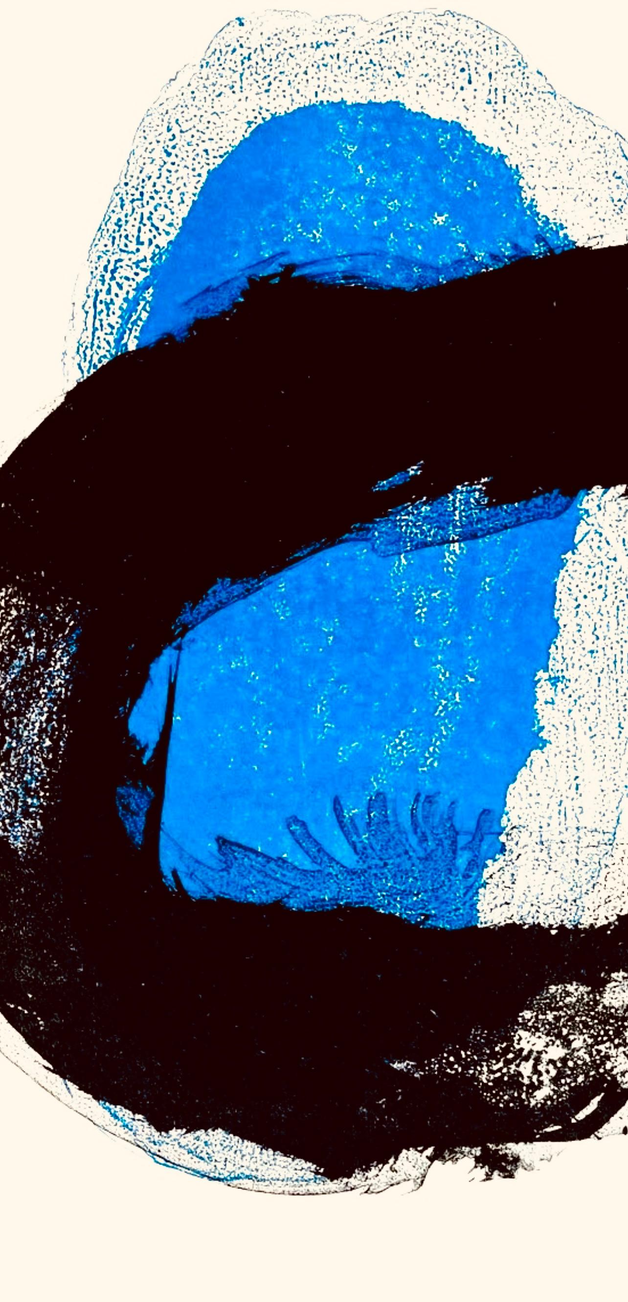 Miró, The Ring (Mourlot 301-302), Derrière le miroir (d'après) - Surréalisme Print par Joan Miró