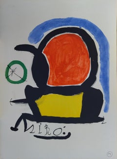 Miro vertical. black. red. yellow. TAPIZ DE TARRAGONA