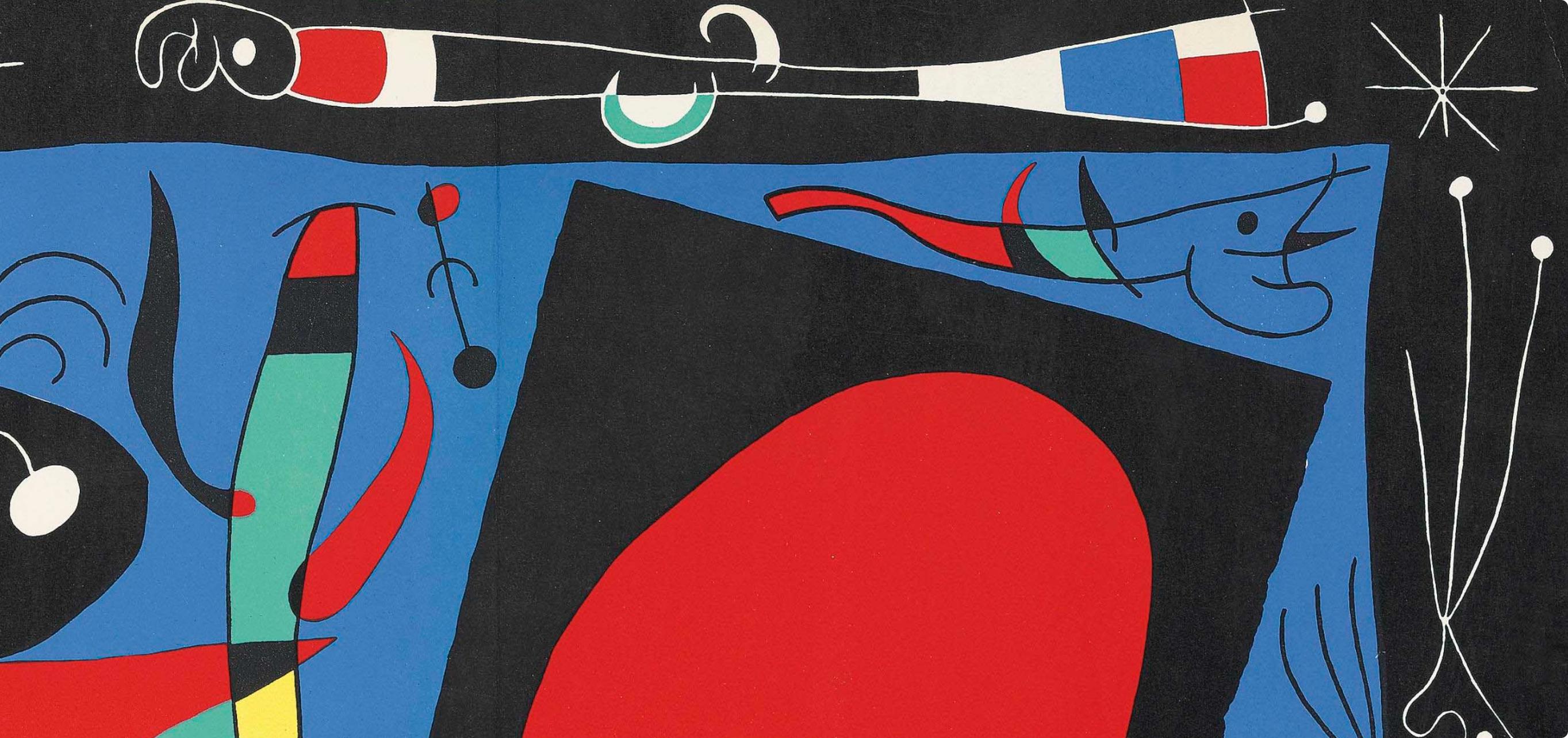 Miró, Donna allo specchio (Mourlot 242; Cramer 36) (dopo) in vendita 2