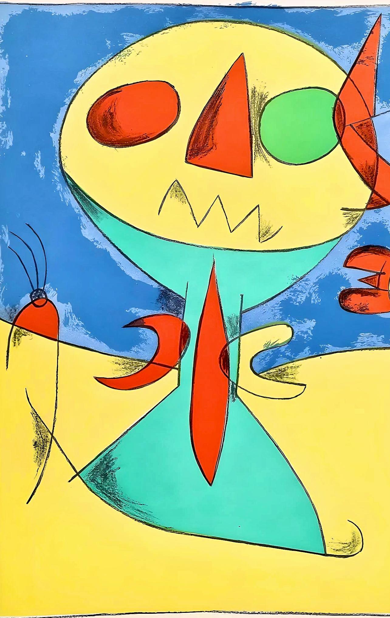 Miro, Zephyr-Vogel (Mourlot 227; Cramer 34) (nachdem) – Print von Joan Miró