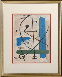 Mobile, Abstract Lithograph after Joan Miro