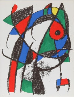 Lithographie I (1037), lithographie abstraite moderne de Joan Miró