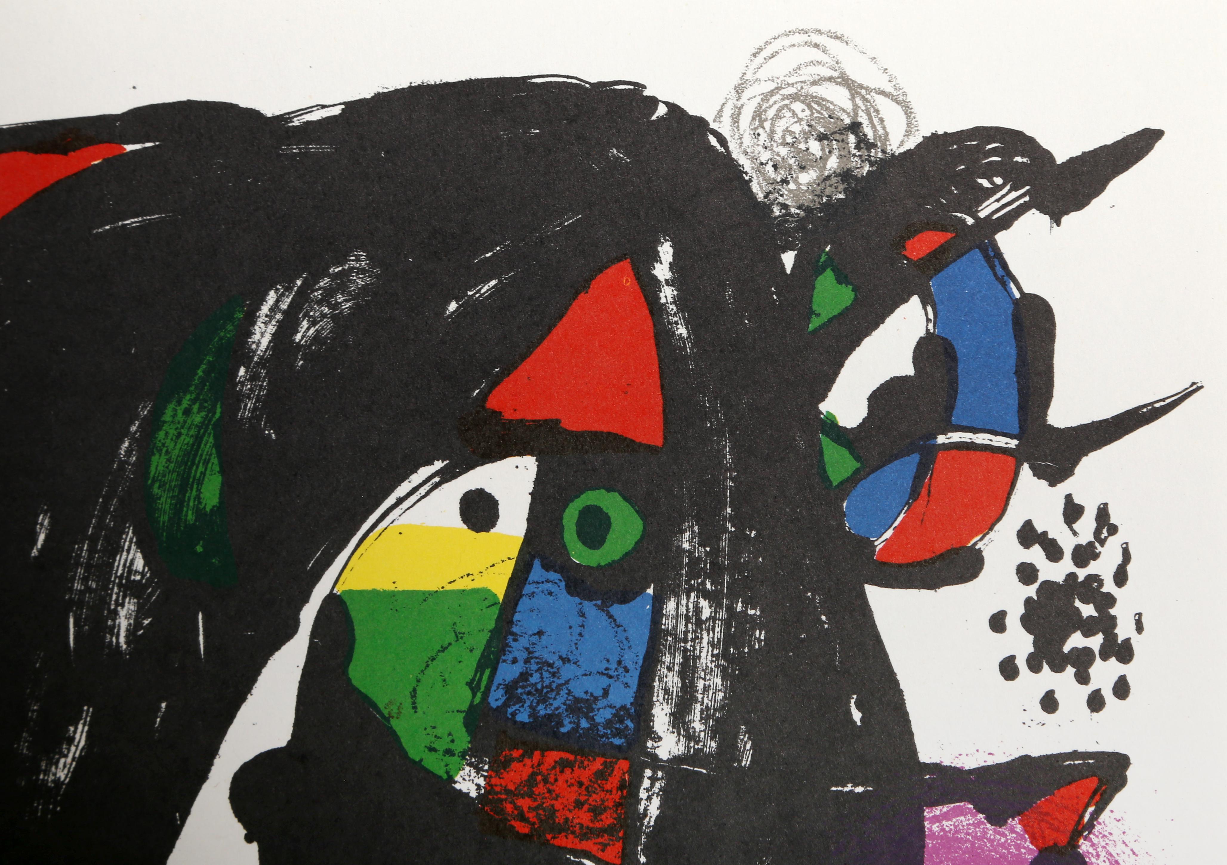 Modern Abstract Lithograph by Joan Miró For Sale 2
