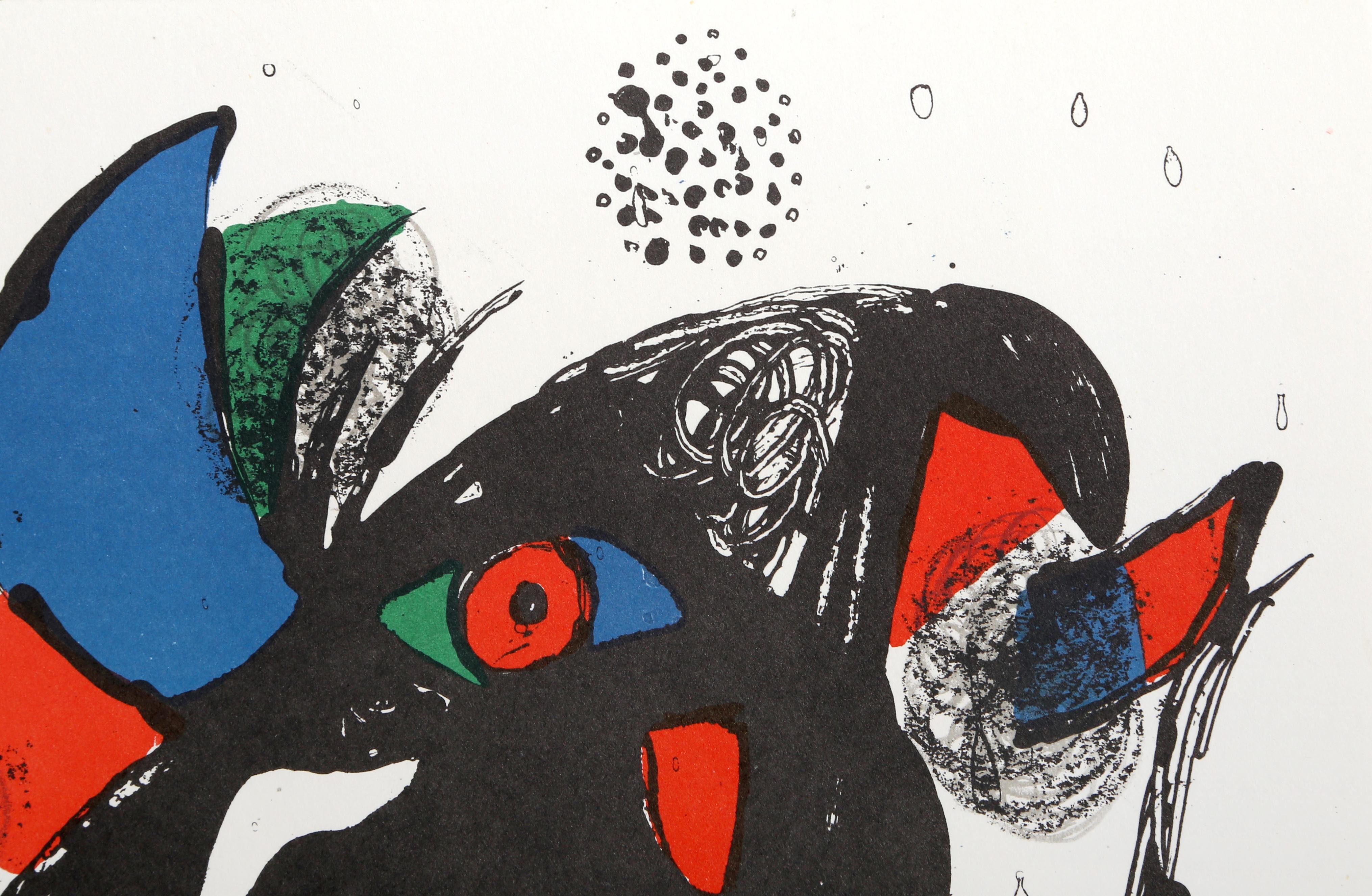 Modern Abstract Lithograph by Joan Miró For Sale 2