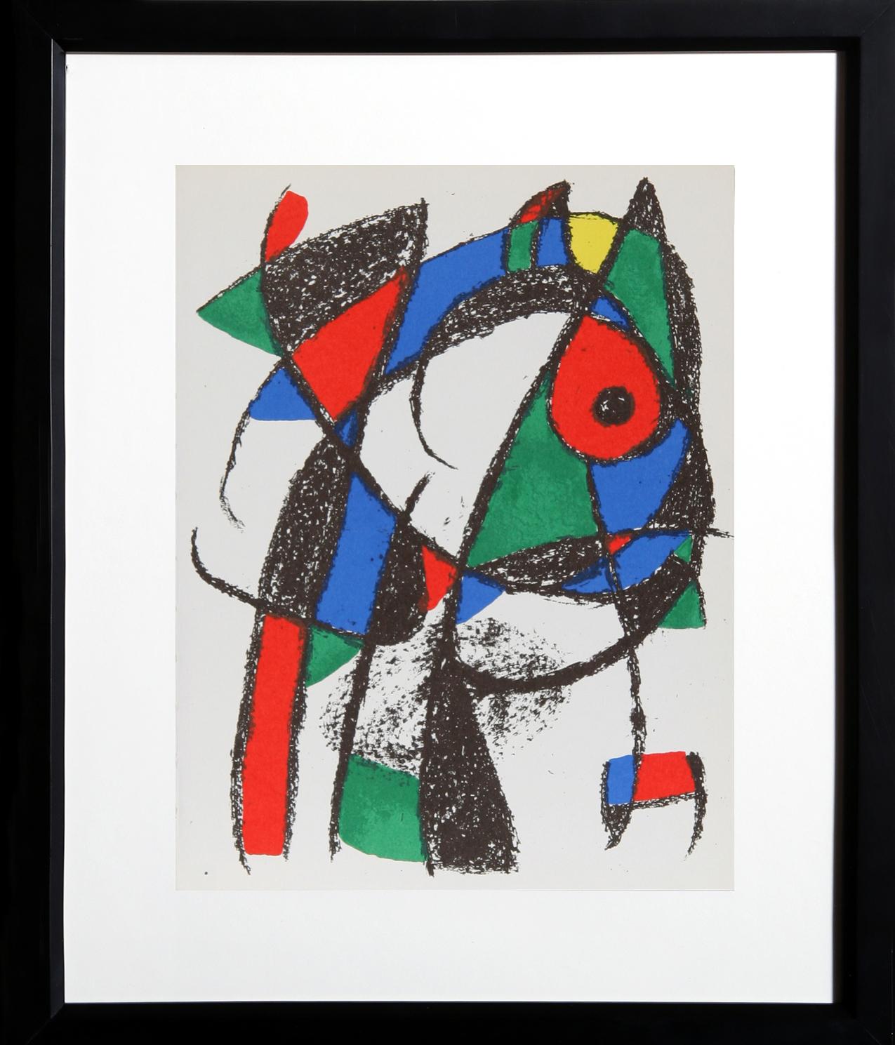 Modern Abstract Lithograph by Joan Miró