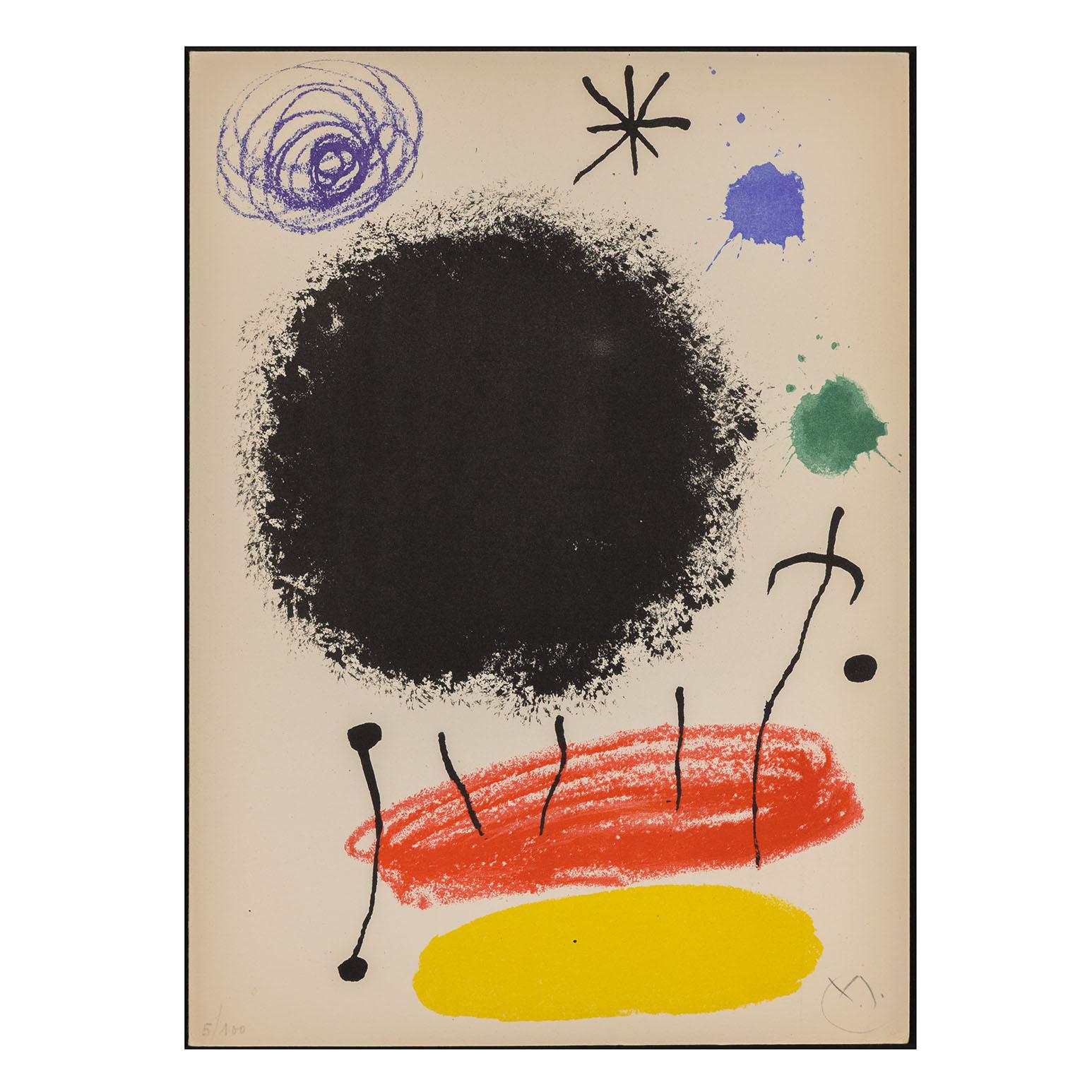 Obra Inédita Reciente I - Print de Joan Miró
