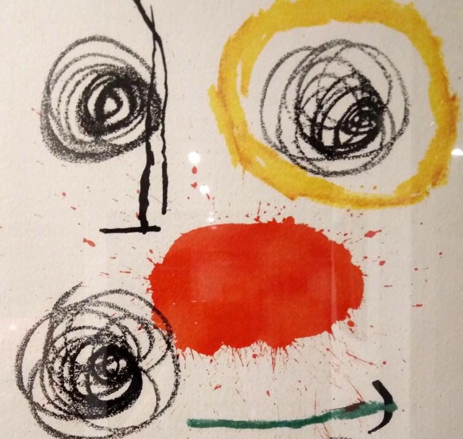 Obra Inedita Recent IV, Joan Miró, 1964, Edition 100, Guarro paper 2