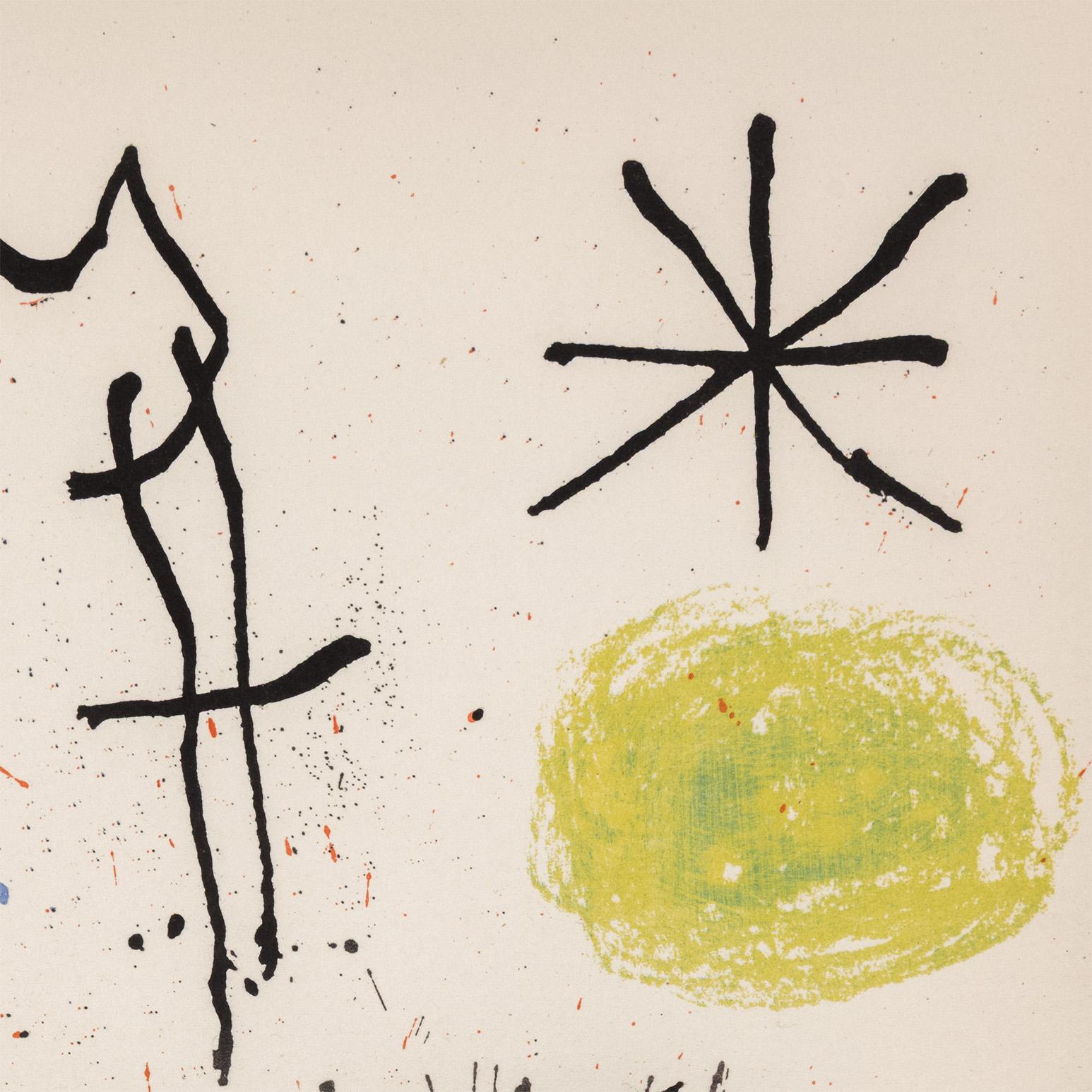 Joan Miró è uno dei più grandi artisti del XX secolo. An He è rinomato a livello internazionale come pittore, scultore, stampatore e ceramista. 

Le opere di Miró, che si collocano all'intersezione tra il Surrealismo e l'astrazione, iniziarono a