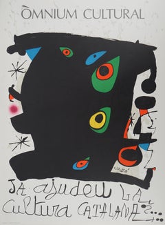 Omnium Cultural – Original-Lithografie mit Signatur, 1974