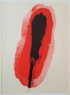 One plate from Derrière le Miroir no. 128: Peintures Murales de Miró