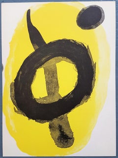 Vintage One plate from Derrière le Miroir no. 128: Peintures Murales de Miró