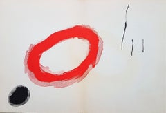One plate from Derrière le Miroir no. 128: Peintures Murales de Miró