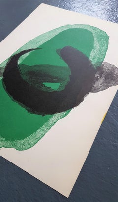 One plate from DLM "Peintures Murales de Miró"