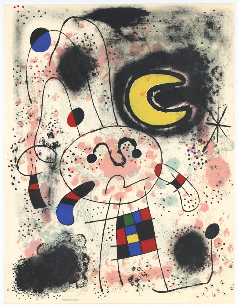 Joan Miró - original lithograph For Sale at 1stDibs