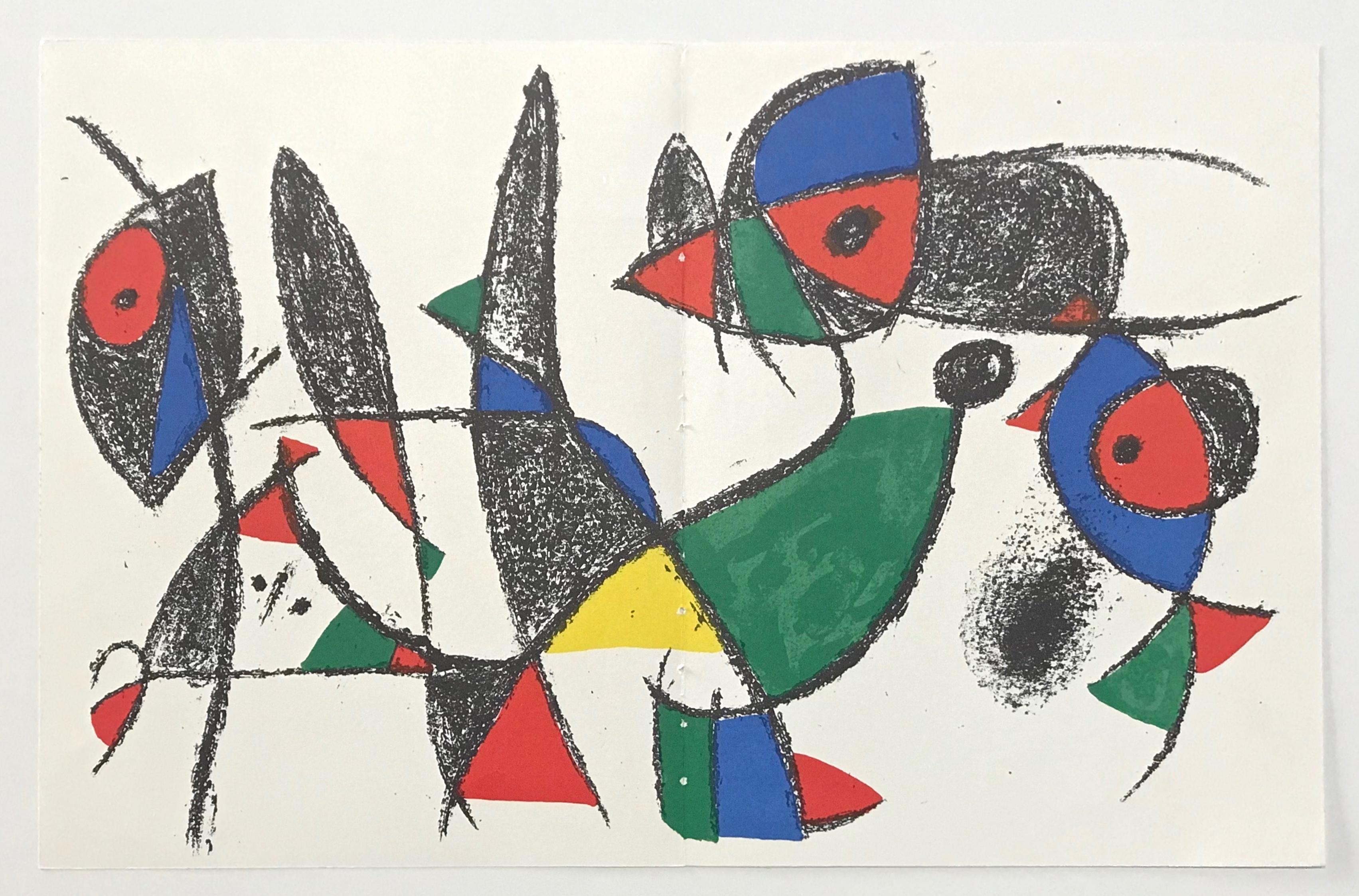 original lithograph - Print by Joan Miró