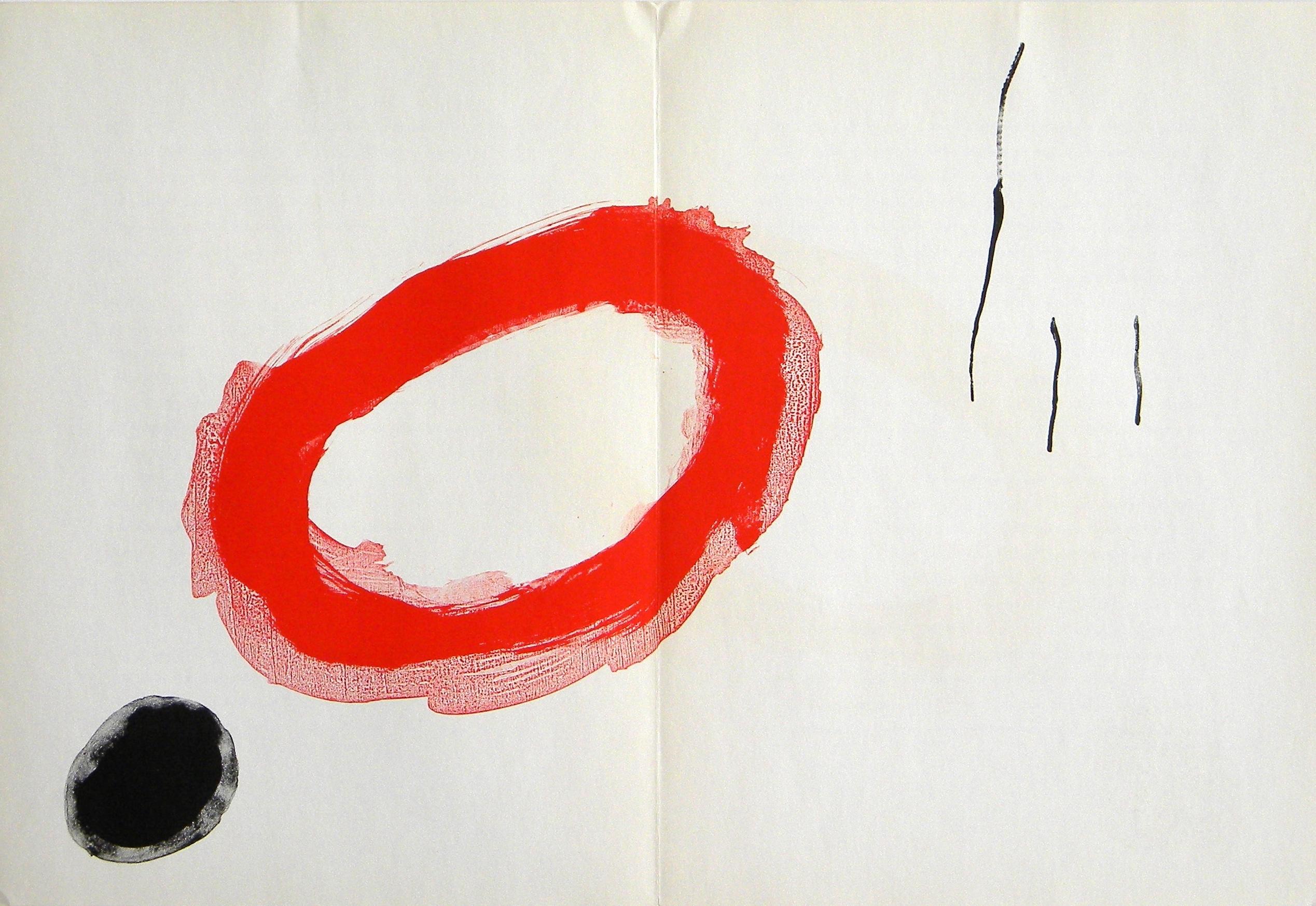 lithographie originale - Print de Joan Miró