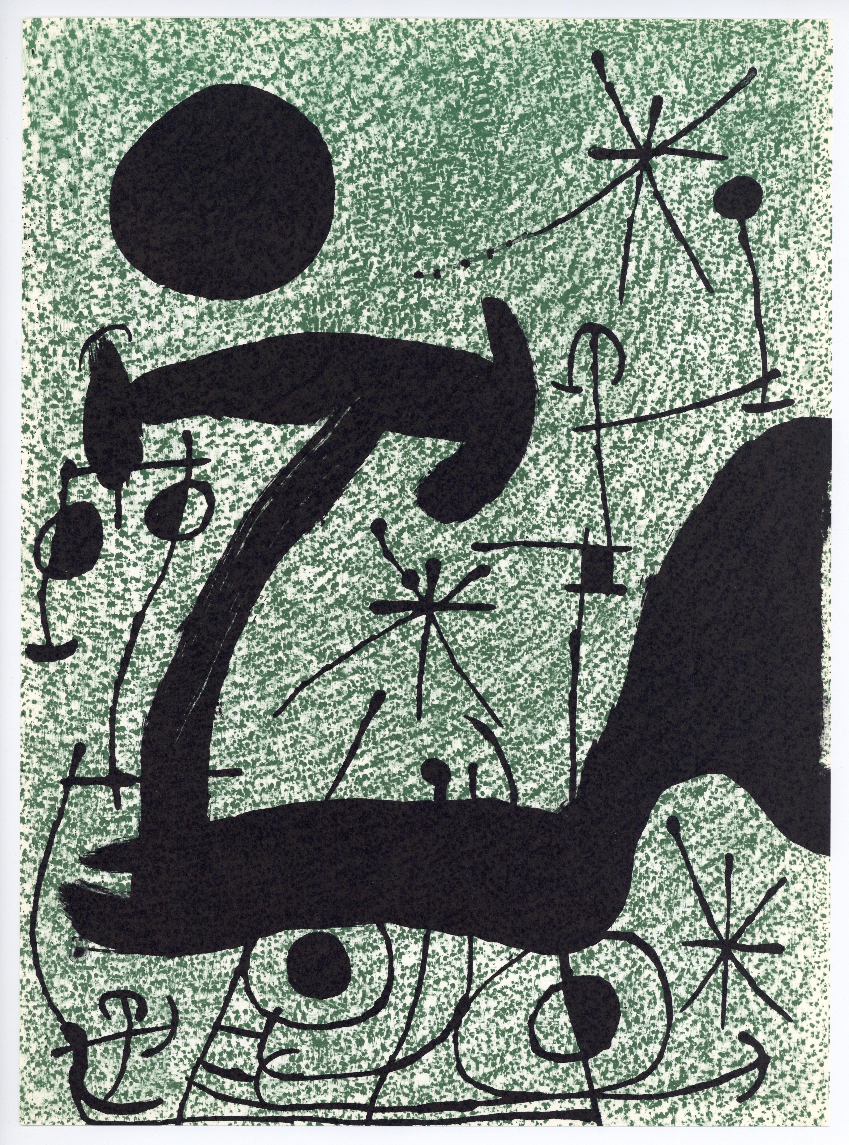 Originallithographie – Print von Joan Miró