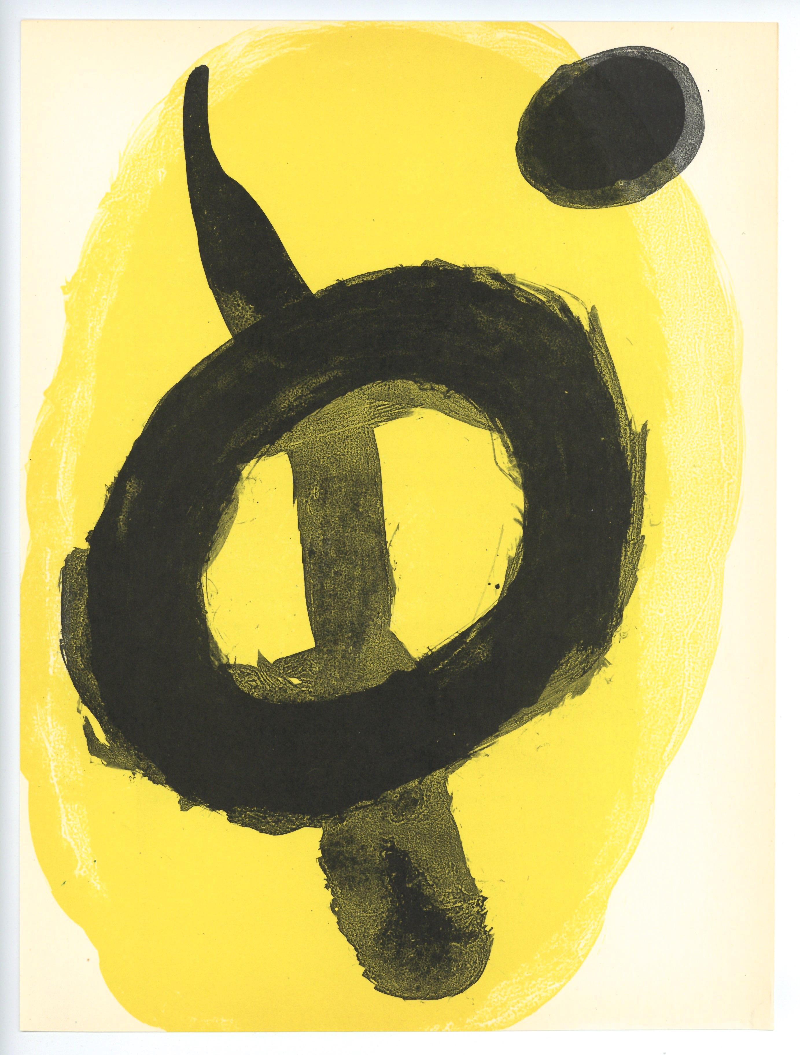 lithographie originale - Print de Joan Miró