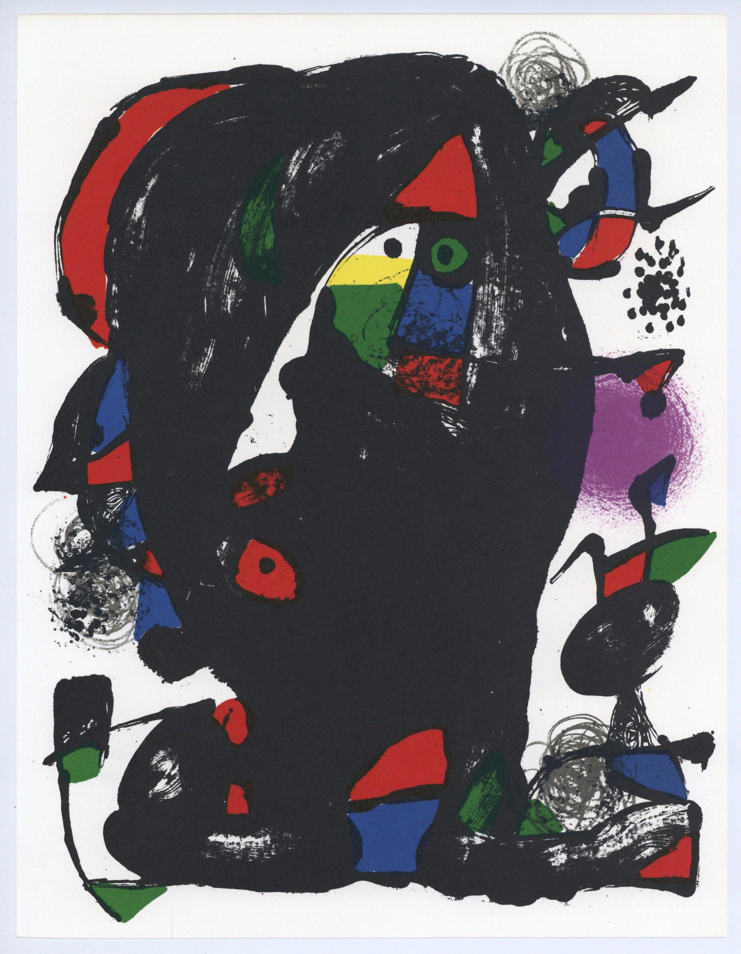 lithographie originale - Print de Joan Miró