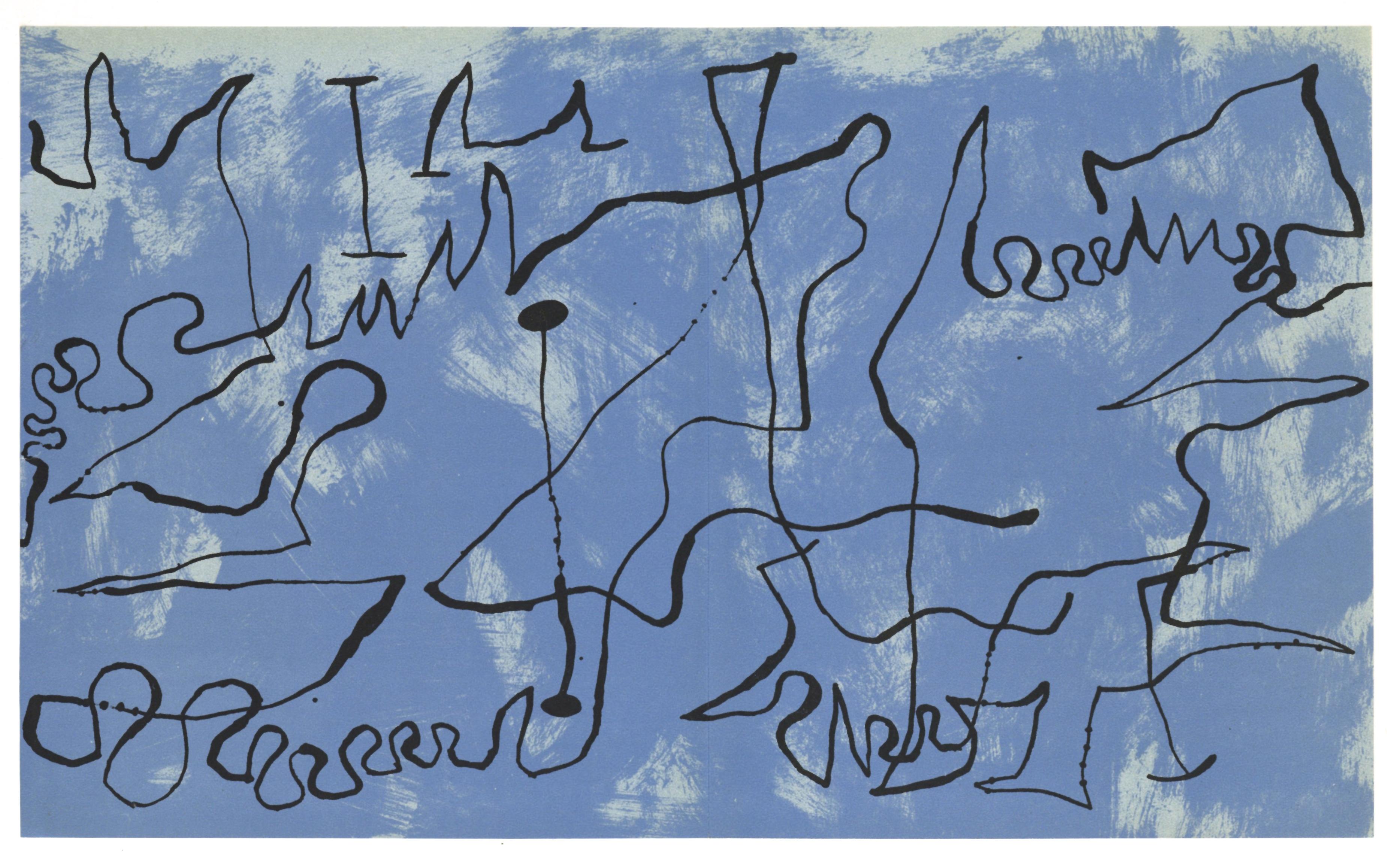 original lithograph - Print by Joan Miró