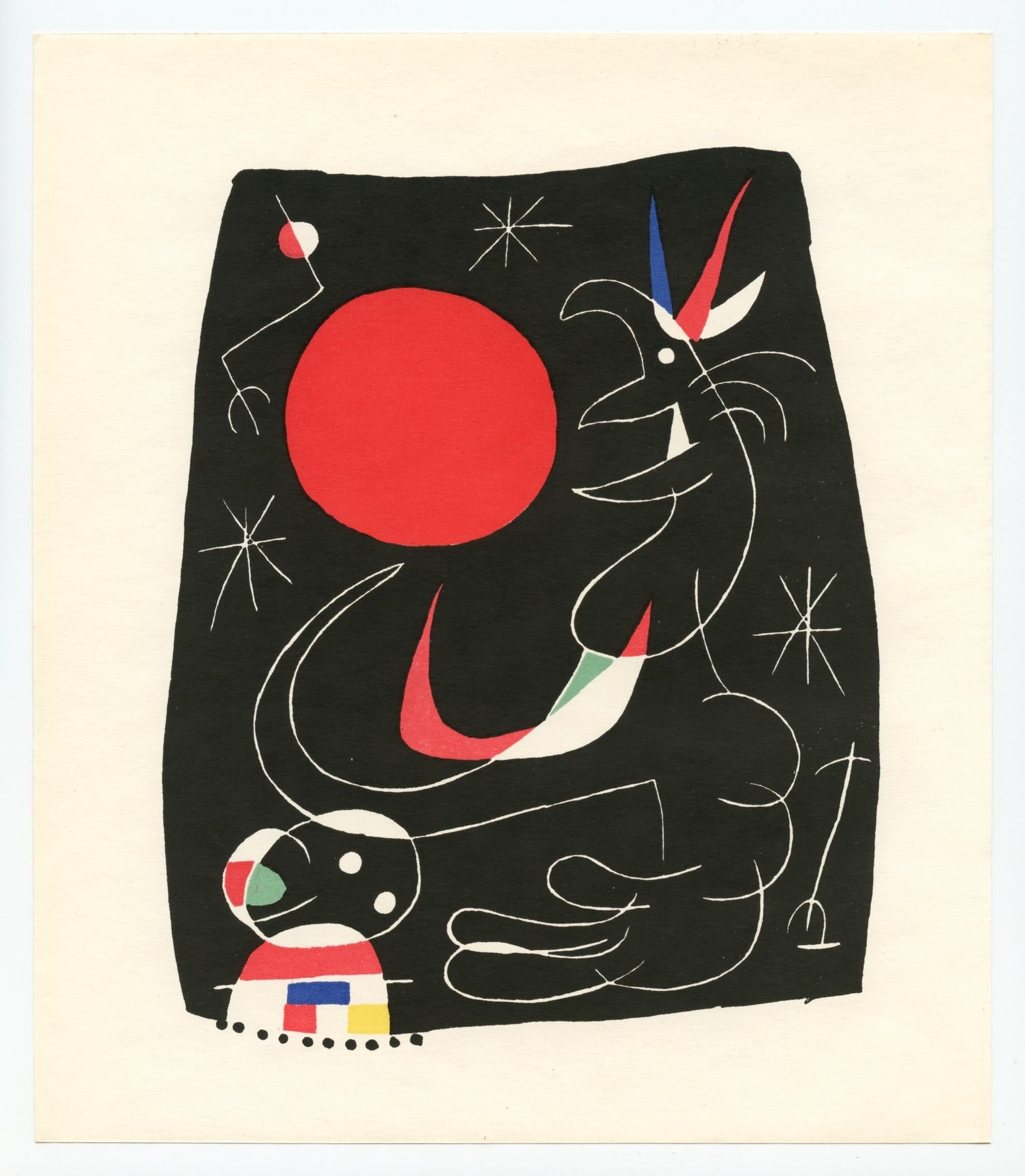 original lithograph - Print by Joan Miró