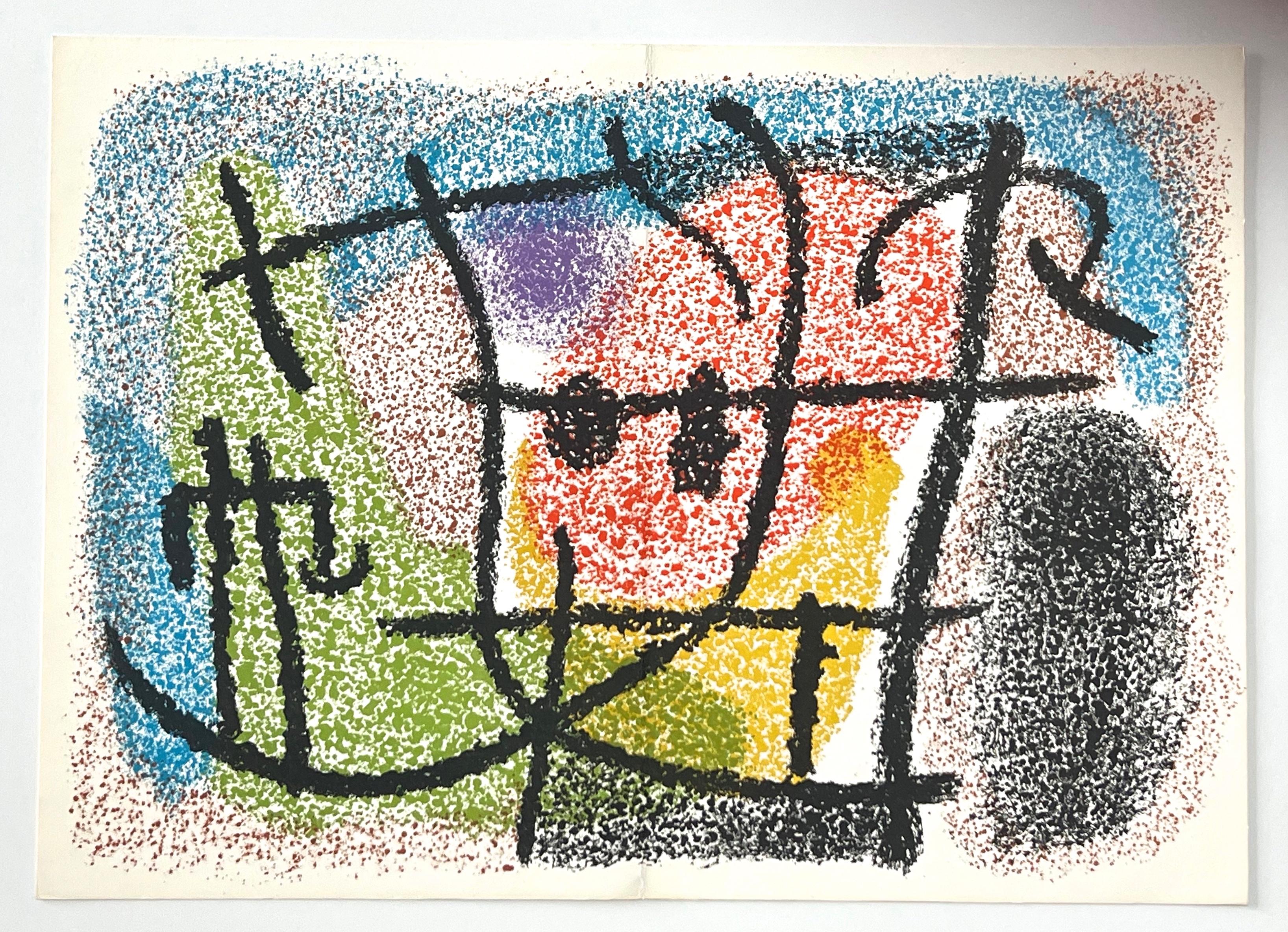 original lithograph - Print by Joan Miró