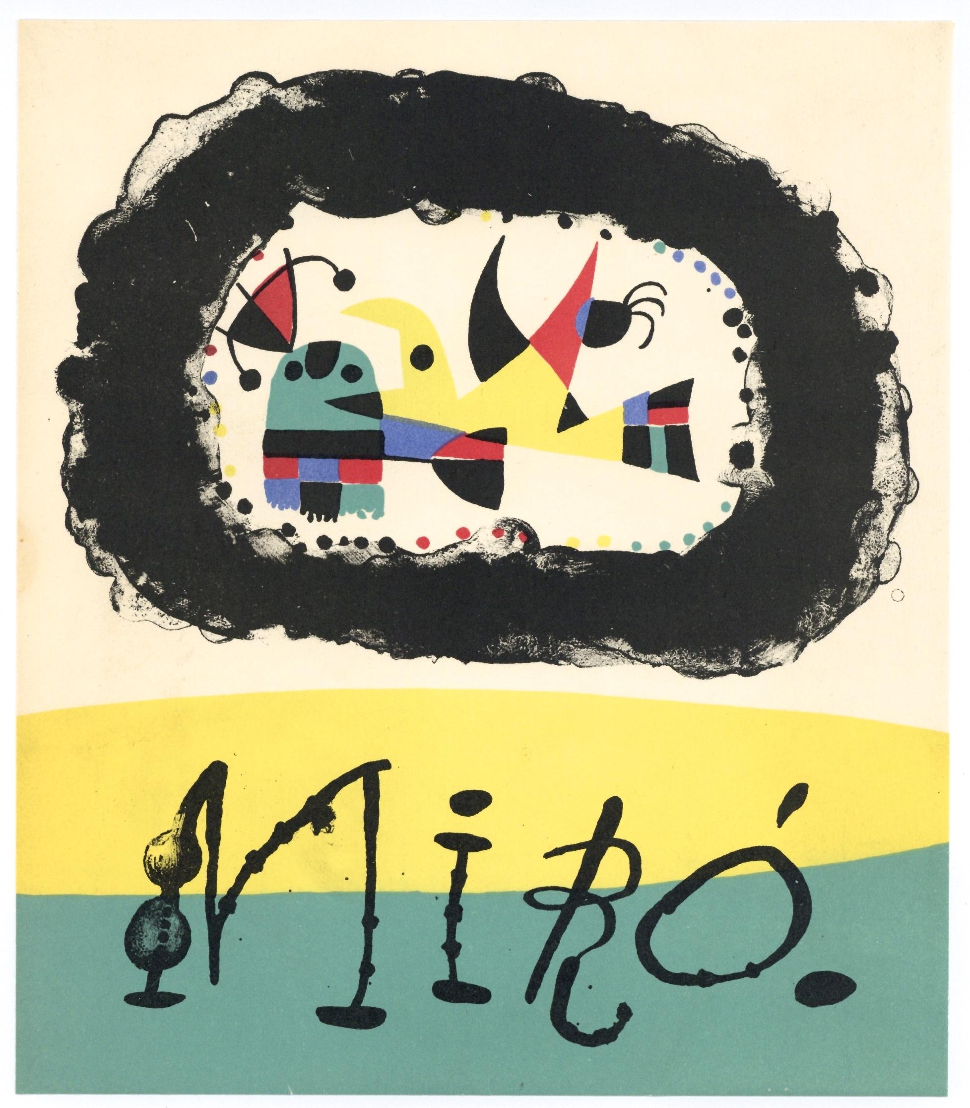 litografía original - Print de Joan Miró
