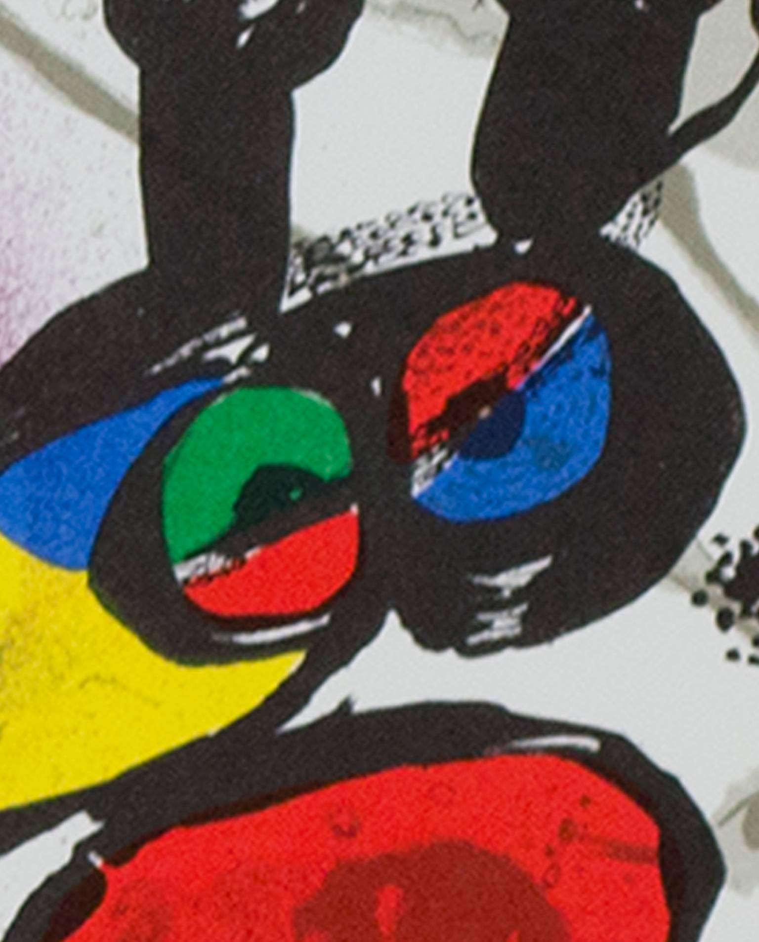 Original Lithograph II, from Miro Lithographs III, Maeght Publisher by Joan Miró 2