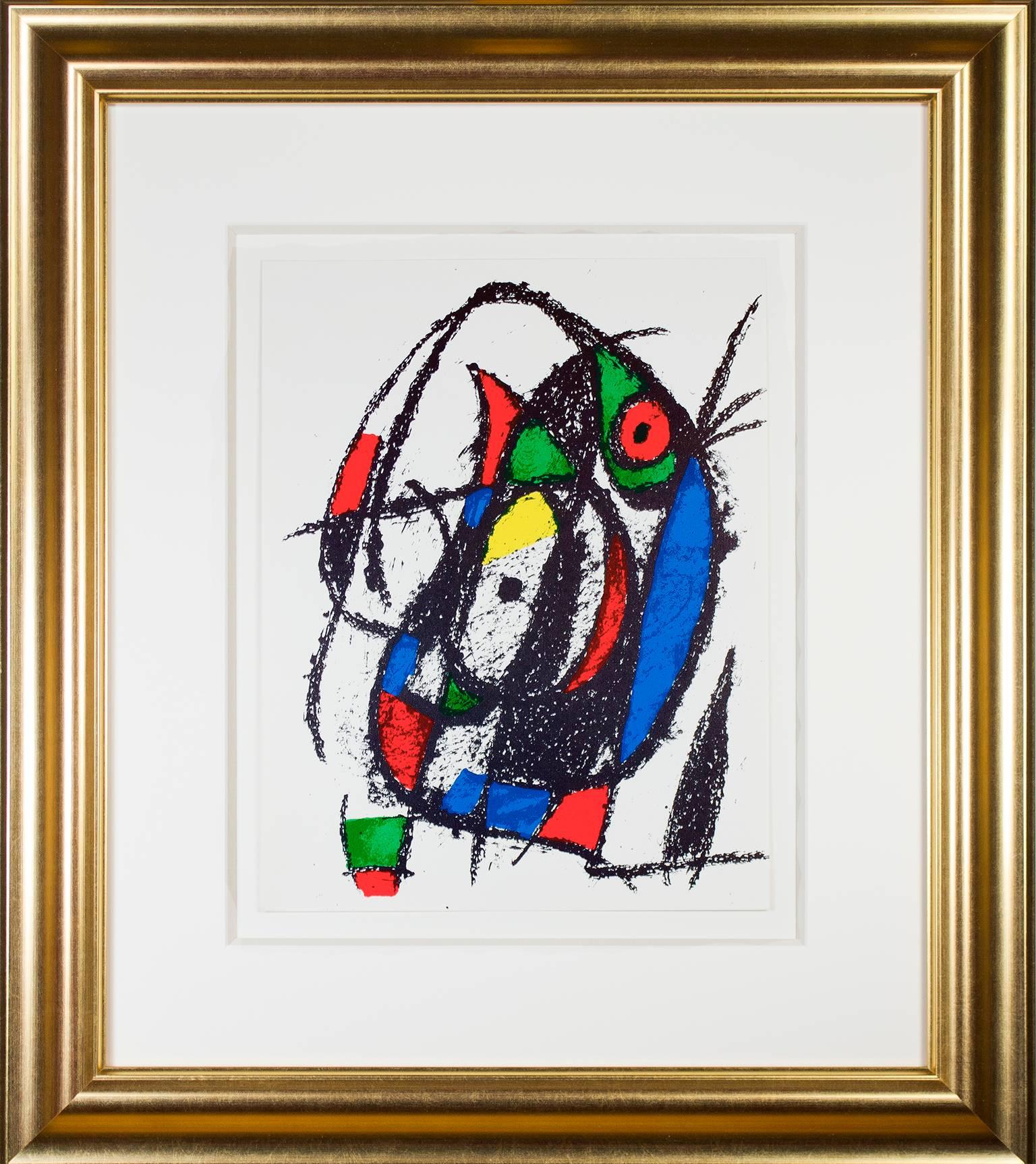 Original Lithograph IV, from Miro Lithographs II, Maeght Publisher by Joan Miró 2