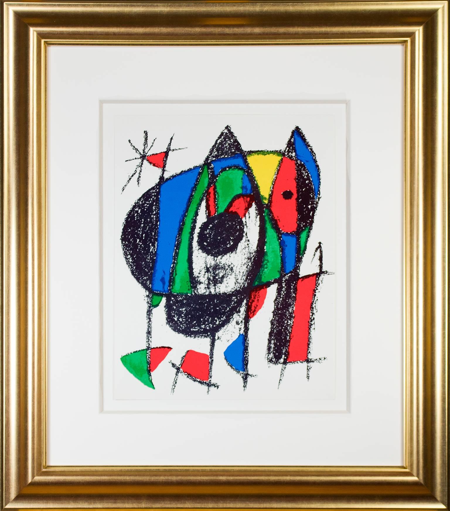 Original Lithograph V, from Miro Lithographs II, Maeght Publisher by Joan Miró 3