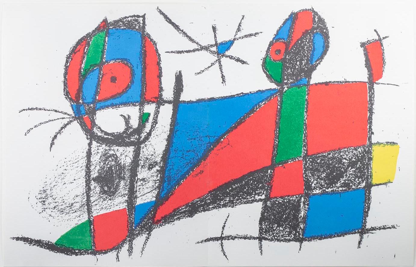 Original-Lithographie VI, aus Miro Lithographs II, Maeght Verlag von Joan Miró