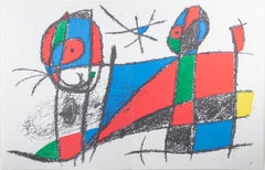 Original Lithograph VI, from Miro Lithographs II, Maeght Publisher by Joan Miró